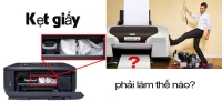 Máy in hay kẹt giấy ? Cách khắc phục!