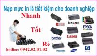 Thay mực máy in Đà Nẵng, nhanh chóng, uy tín, giá rẻ, bản in đẹp